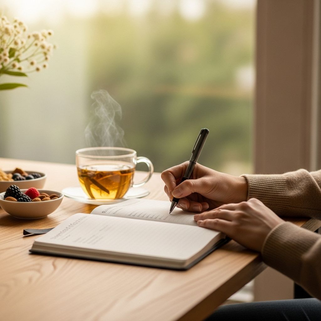 A simple gut journal helps improve mood, boost confidence, and nurture mind-body balance.