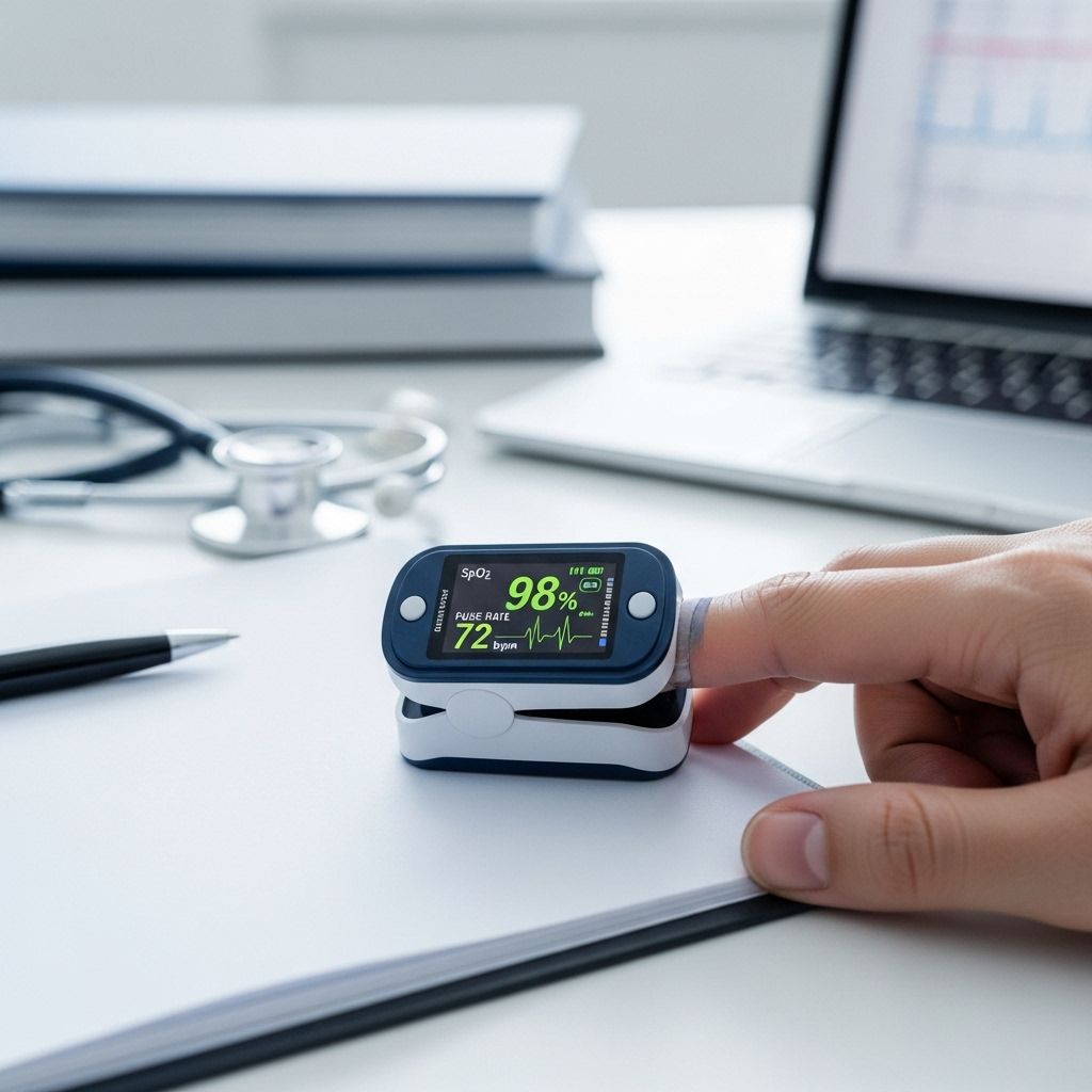 A comprehensive guide to pulse oximetry, its clinical utility, process, normal ranges, limitations, and answers to key patient questions.