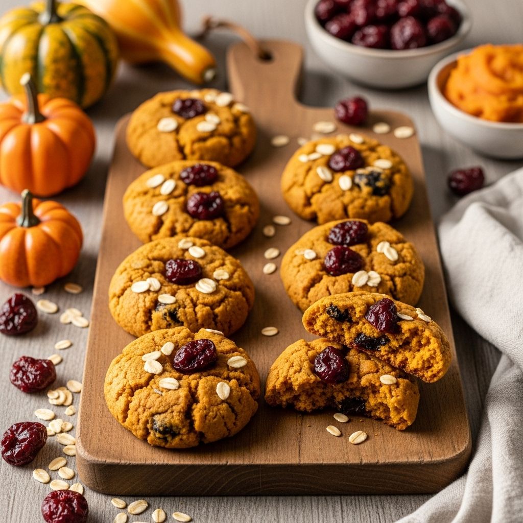 Start your morning with delightful, nutrient-packed pumpkin cherry breakfast cookies — perfect for busy days and healthy living.