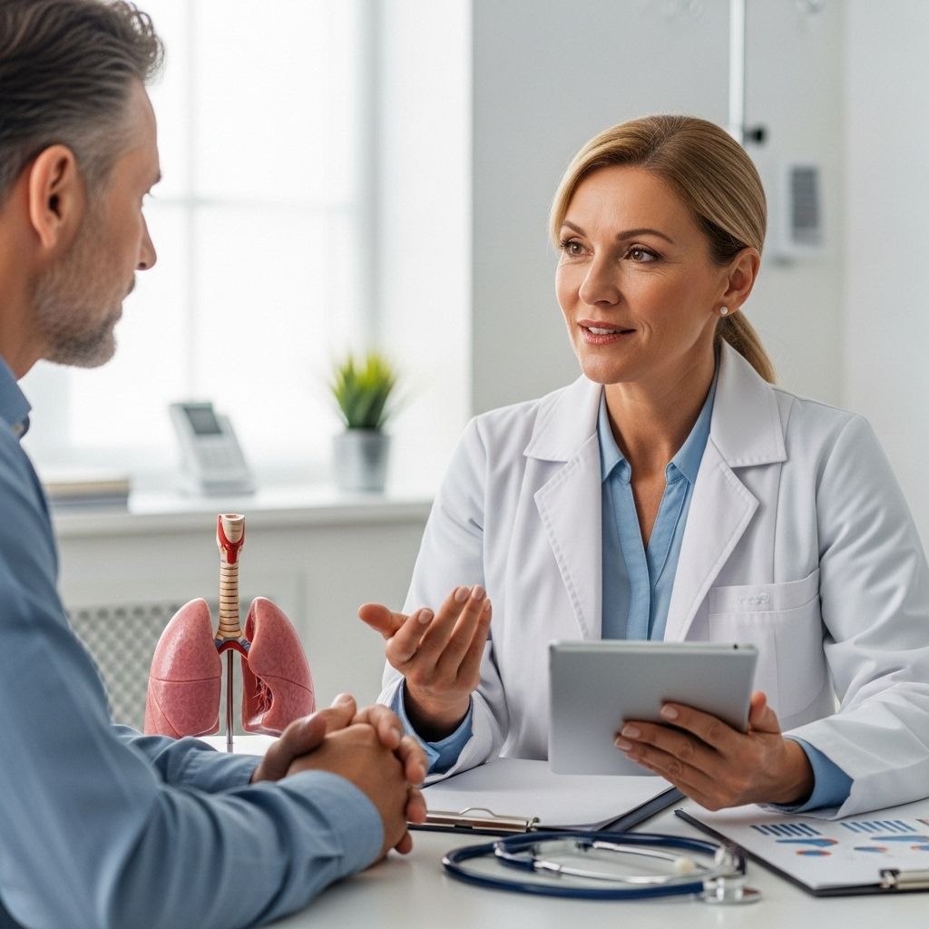 Being diagnosed with lung cancer is overwhelming — these key questions can help guide conversations with your care team at every stage.