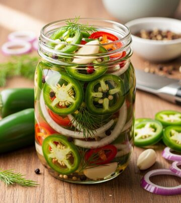 A simple brine infuses sliced chilies with sweet heat and vibrant flavor for versatile homemade toppings.