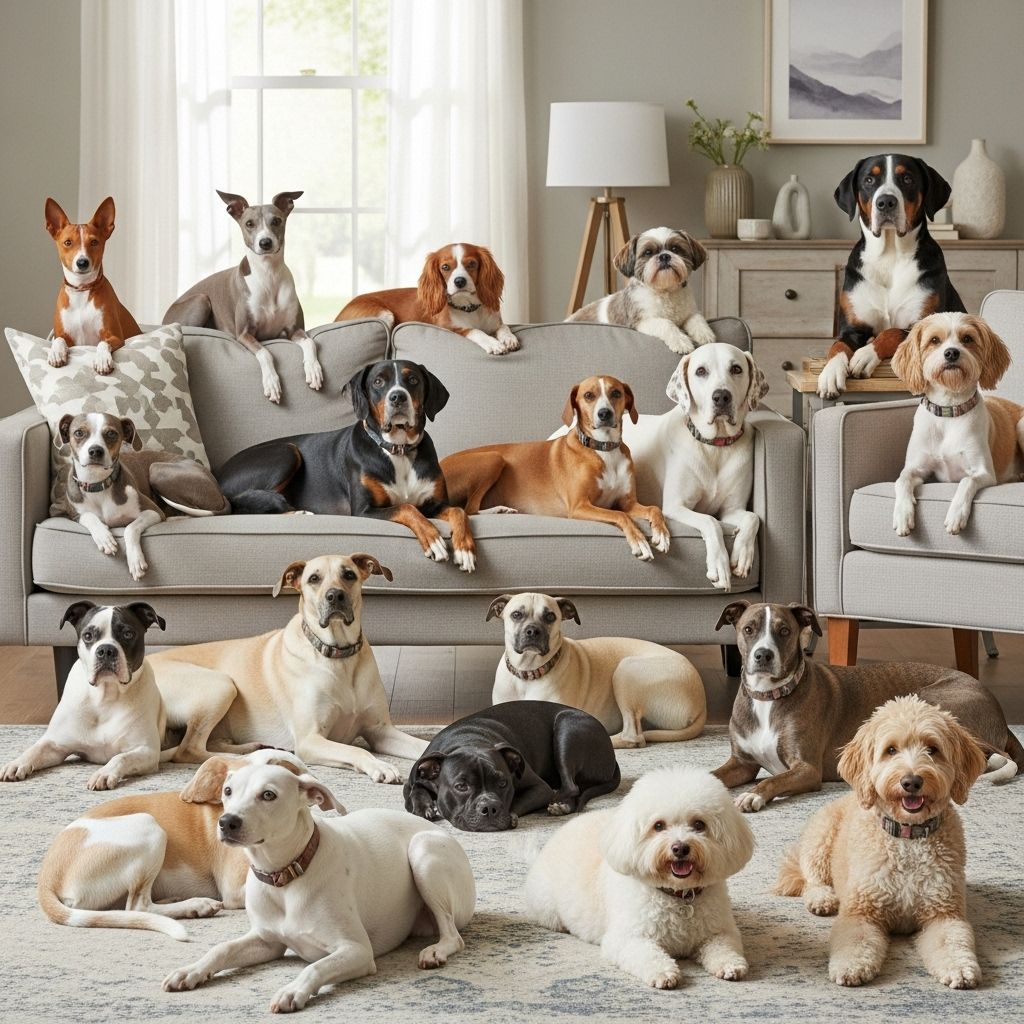 Explore breeds that blend companionship with calm temperament for a welcoming household.