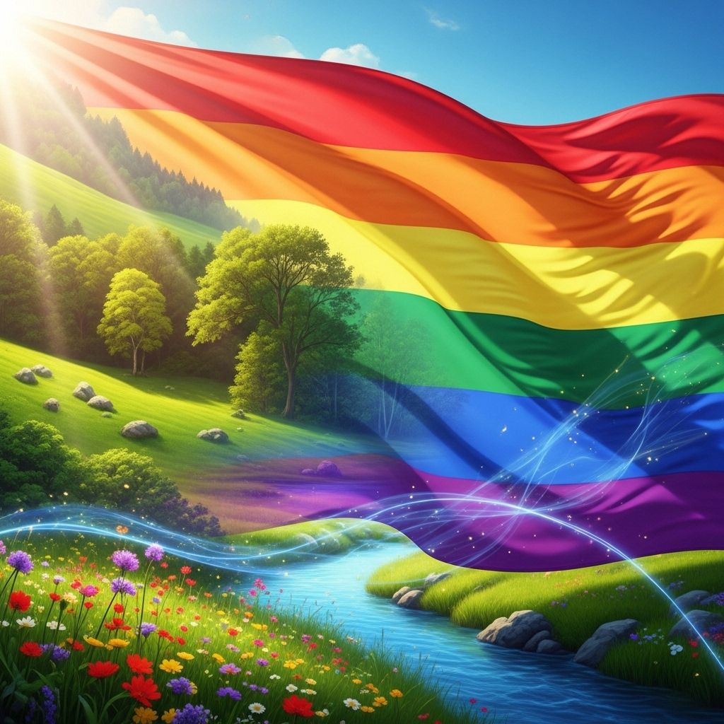 Discover the intertwined legacy of the rainbow flag: LGBTQ+ symbolism, activism, and its unique relationship with environmental justice.