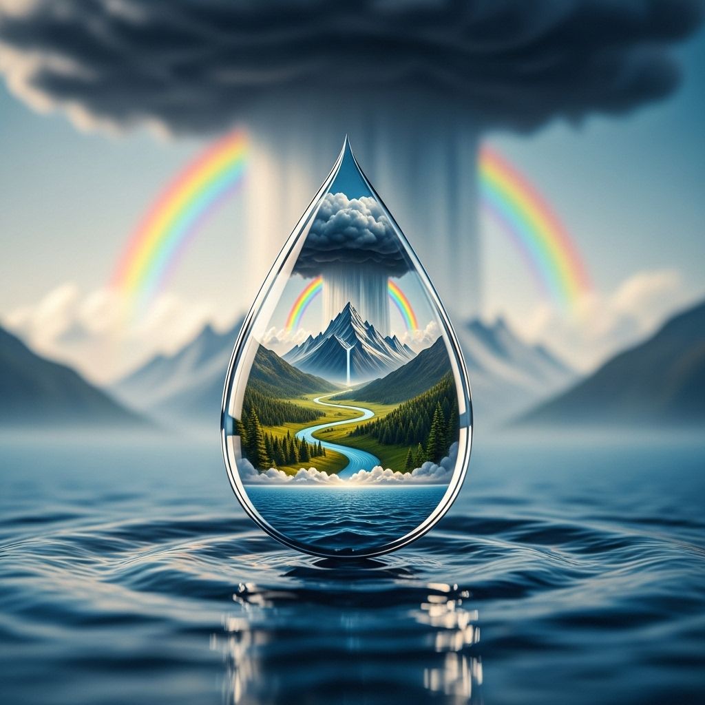 Explore a raindrop’s extraordinary path through forests, rivers, and cities—discovering the magic and science of the water cycle.