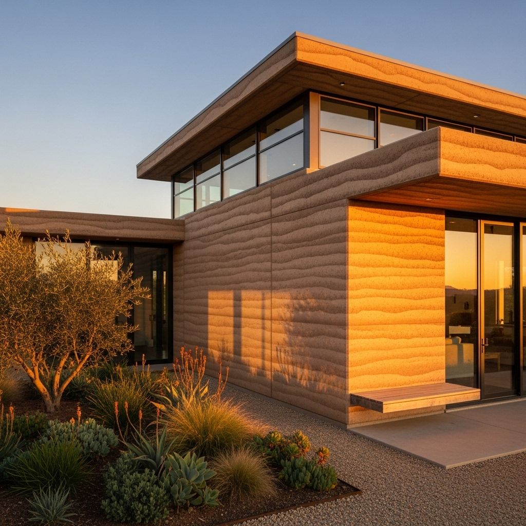 Discover the natural strength, sustainability, and unique beauty of rammed earth walls—a centuries-old technique reviving modern green architecture.
