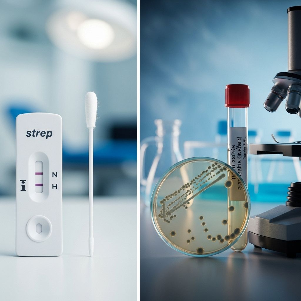 Rapid Strep Test Vs. Lab Culture: Essential Guide Balance speed and accuracy when choosing methods for clearer pharyngitis diagnosis.