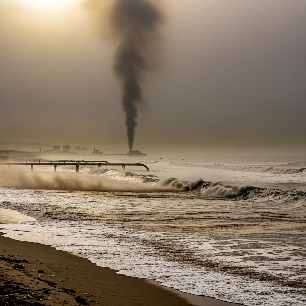 Researchers uncover the invisible threat of aerosolized sewage carried by sea spray onto California’s coast.