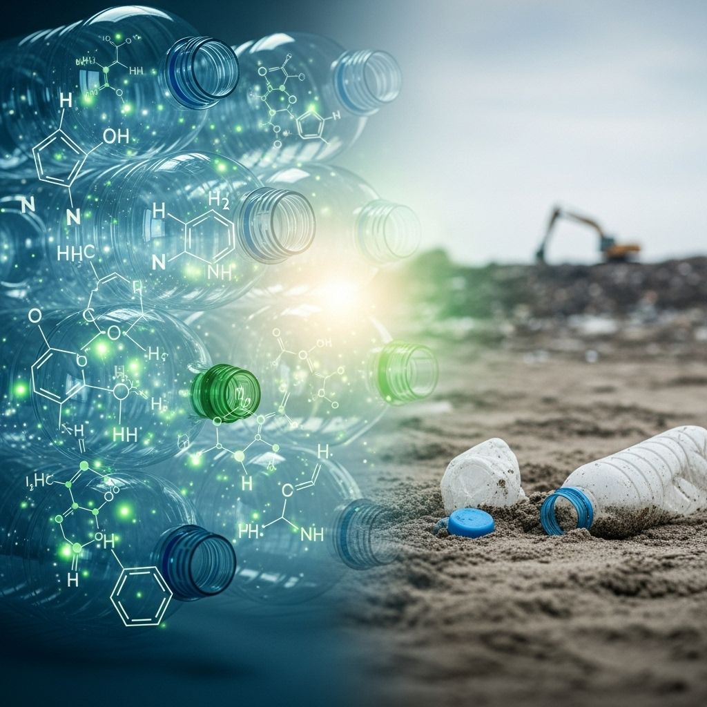 Exploring the chemical leaching concerns, health implications, and sustainability debate around recycled plastic bottles.