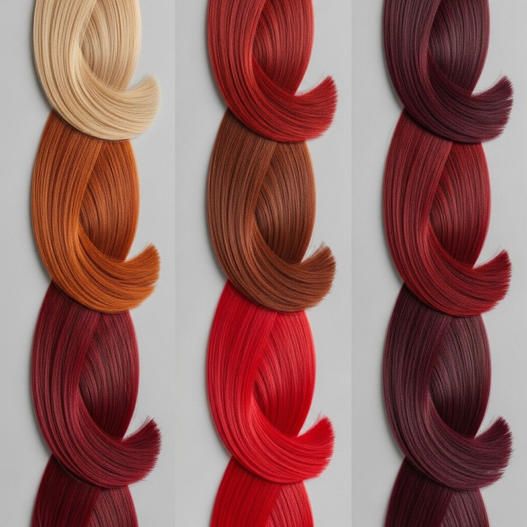 From deep burgundy to soft strawberry blonde, discover every stylish red hair shade and expert tips for your next bold color transformation.