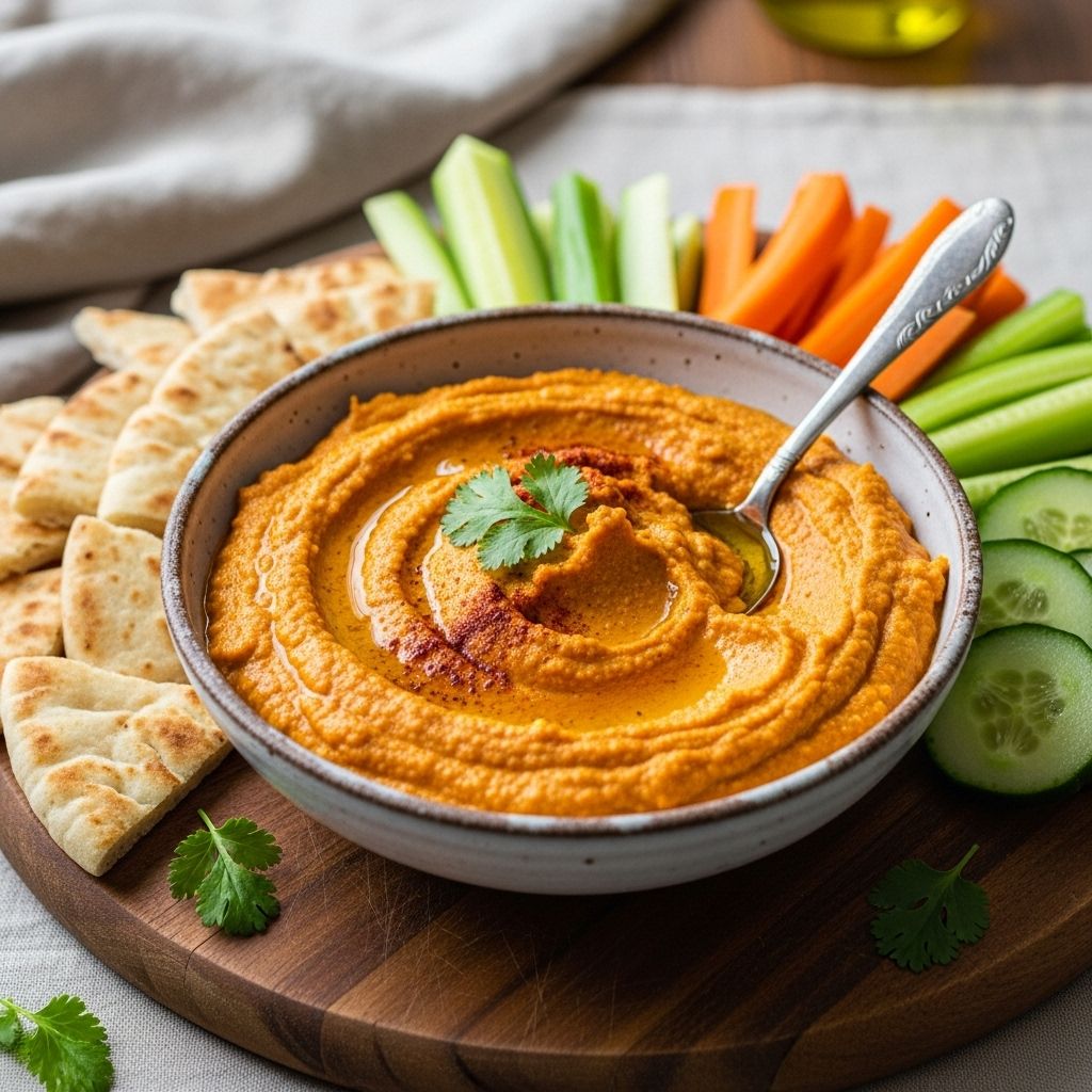 Discover the vibrant, protein-rich world of red lentil hummus—simple, fast, and endlessly versatile for healthy snacking.