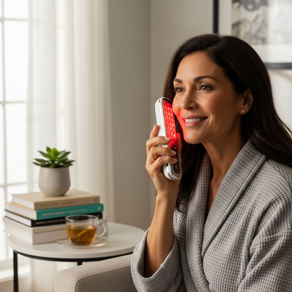 Red Light Therapy at Home: Unlocking Anti-Aging Results Backed by Science A practical routine that firms skin, fades dark spots, and supports long-term radiance.