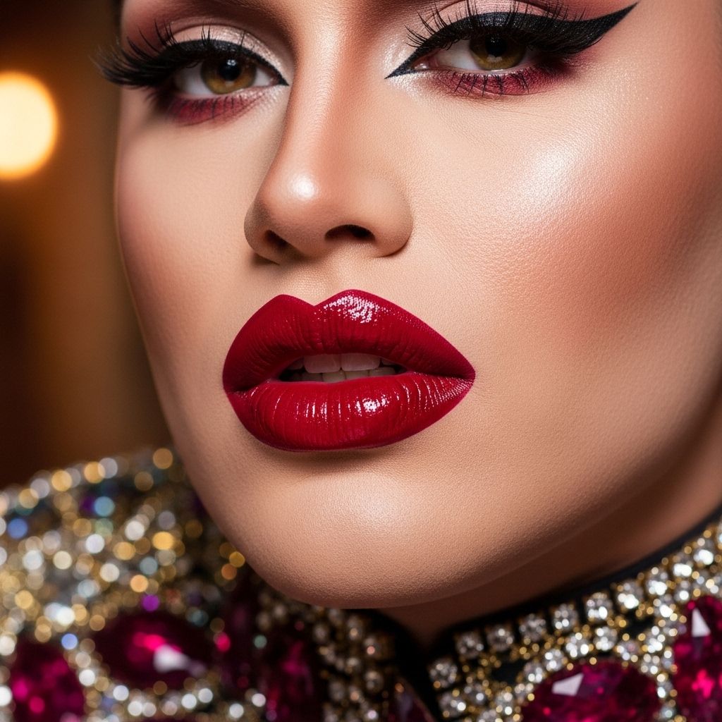 Unleash your confidence with this all-in-one guide to achieving the ultimate red lip, inspired by the most iconic drag queens from Cosmo Queens.