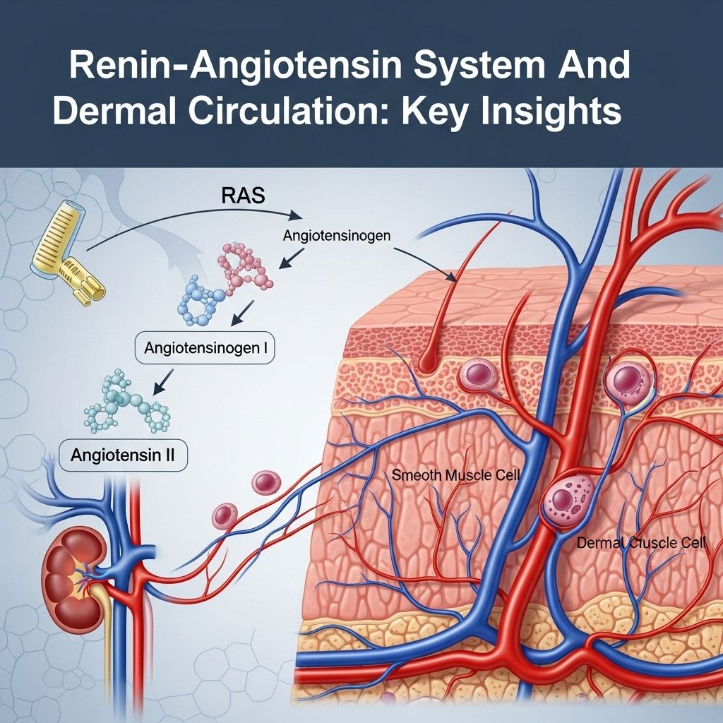 Understanding Renin-Angiotensin System & Dermal Circulation Hormonal signals in skin regulate vessel tone and inflammation to support healing.