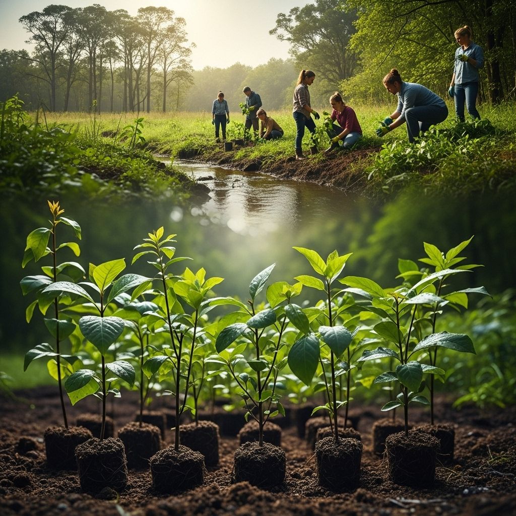 Guidelines and tips for creating resilient, biodiverse native forests in backyards and small plots by mimicking natural processes.