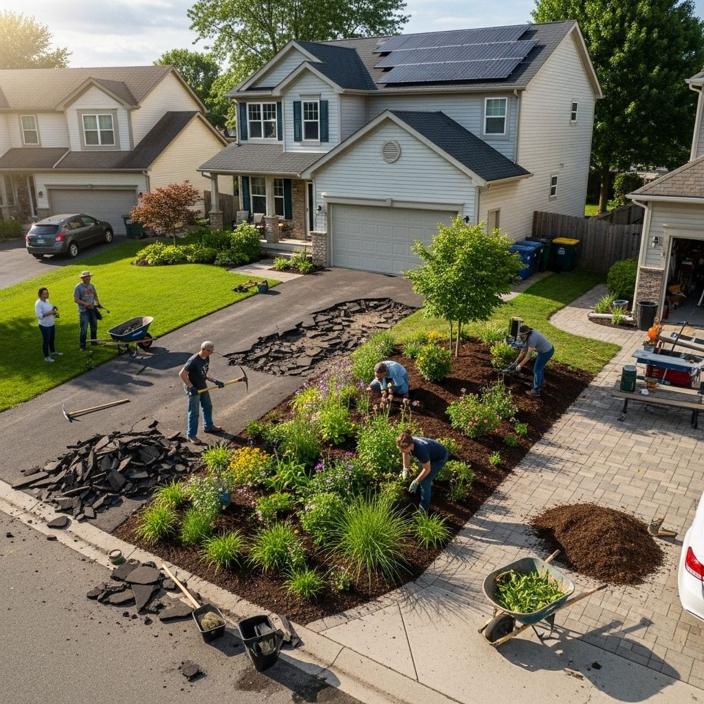 Explore how digging up your driveway can restore habitat, reduce flooding, and help fight climate change while improving your home’s curb appeal.