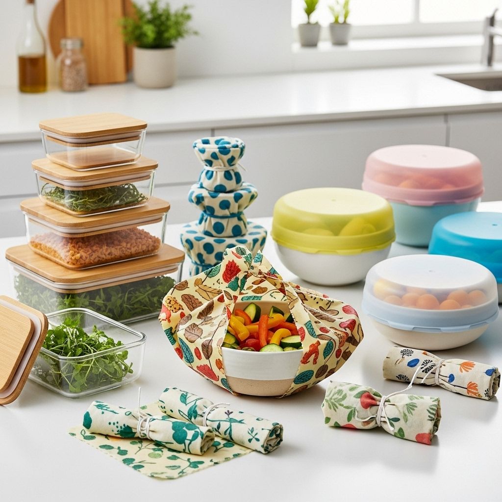 Discover eco-friendly alternatives to plastic cling wrap and make your kitchen greener.