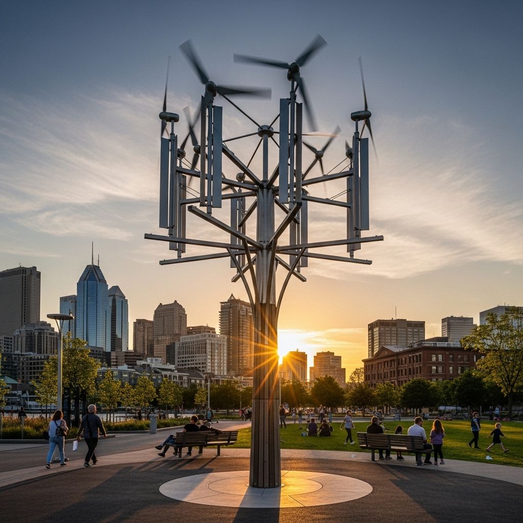 Analyzing the real impact and practicalities of small, stylish wind turbines in cities and urban landscapes.