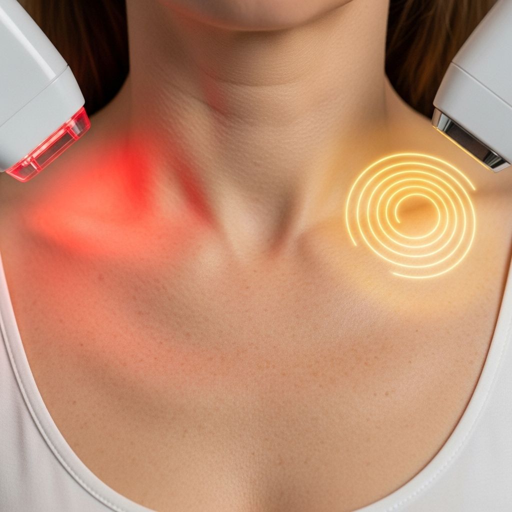 A dual-modality approach renews skin’s elasticity and targets UV-induced discoloration.