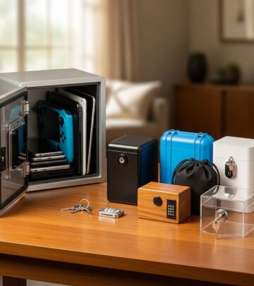 Shield distractions and foster connections by tucking away screens during shared moments.