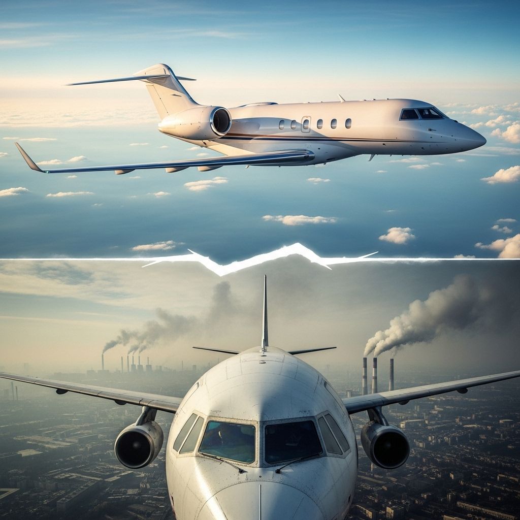 The world’s wealthiest not only fly the most, but their air travel emissions dwarf those of entire communities.