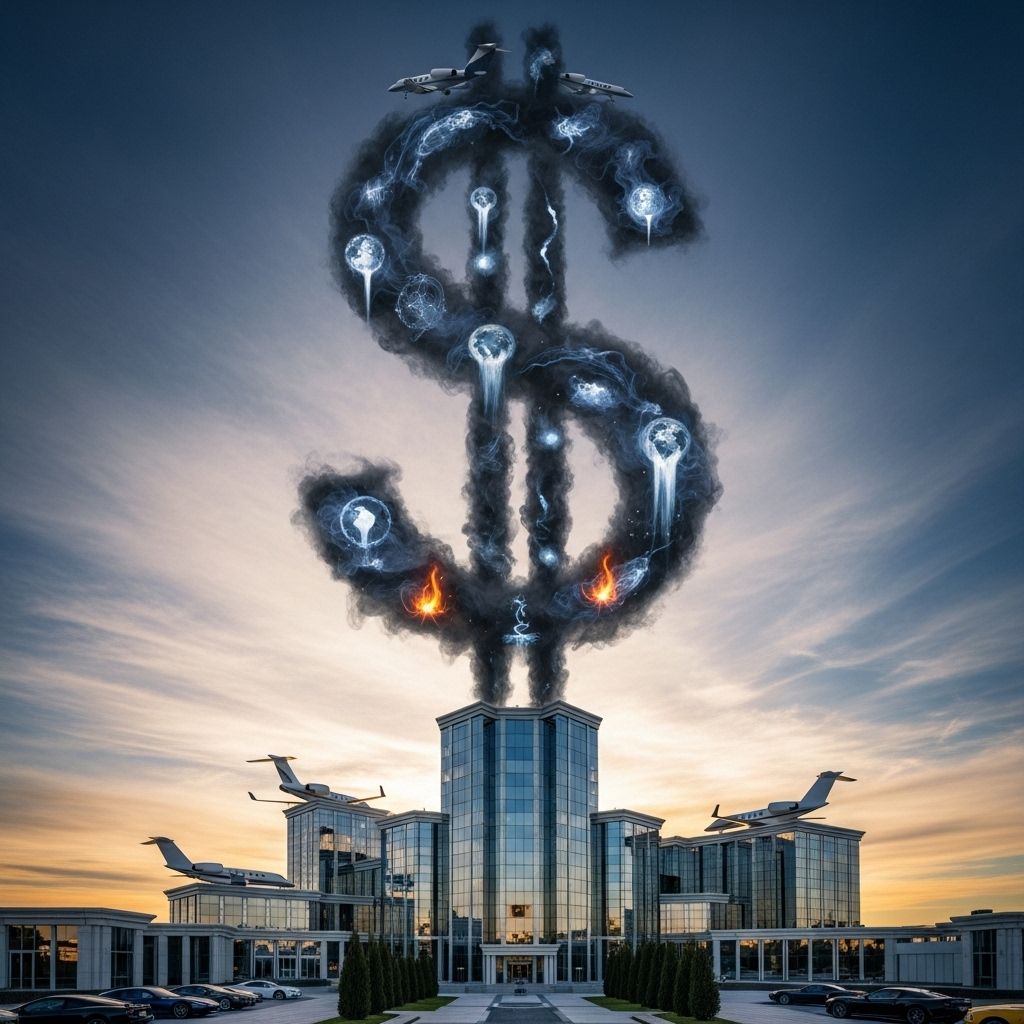 The world's wealthiest drive outsized climate impacts through luxury lifestyles, polluting investments, and unchecked carbon footprints.