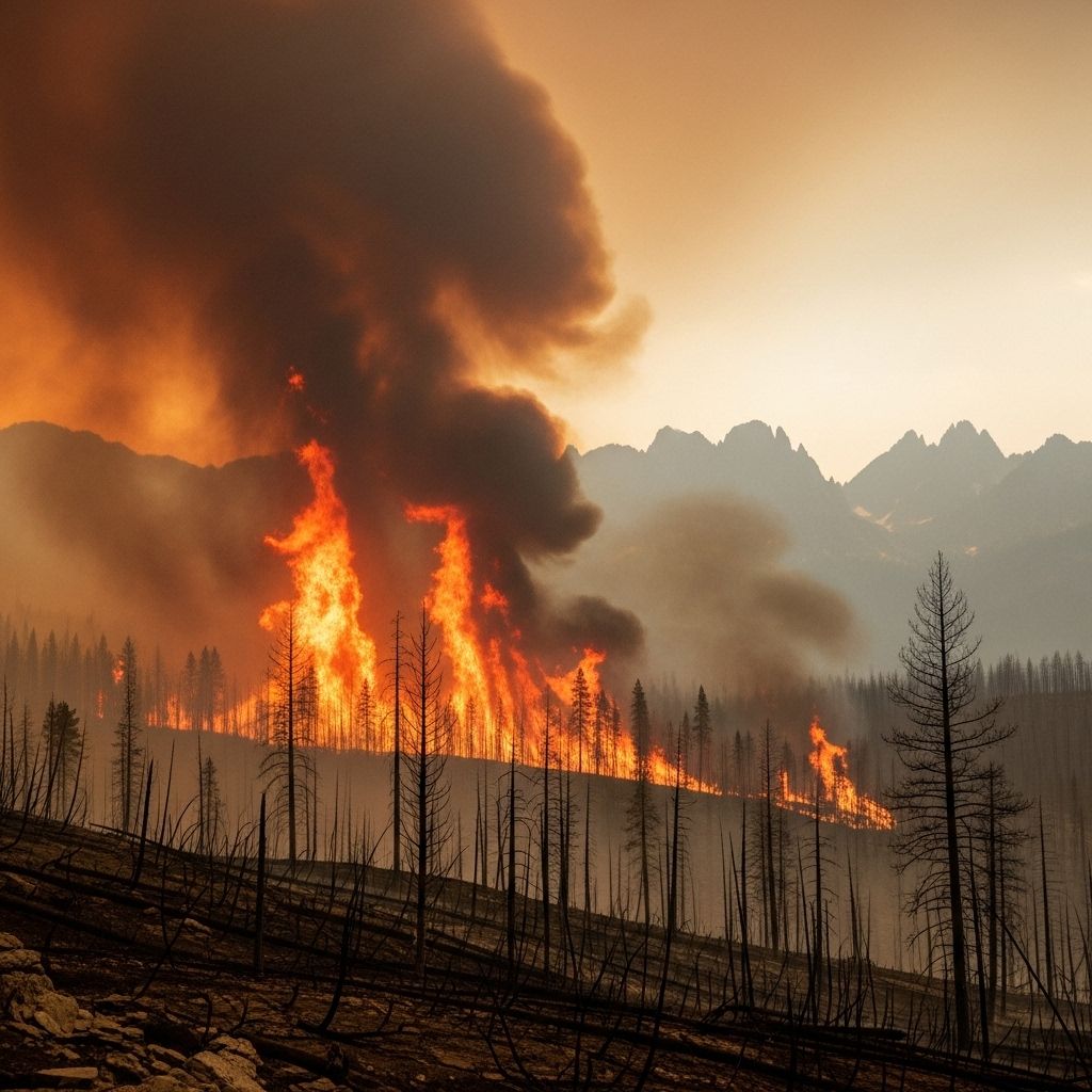 Escalating wildfires in the Rocky Mountain region threaten ecosystems, communities, and future forest resilience.