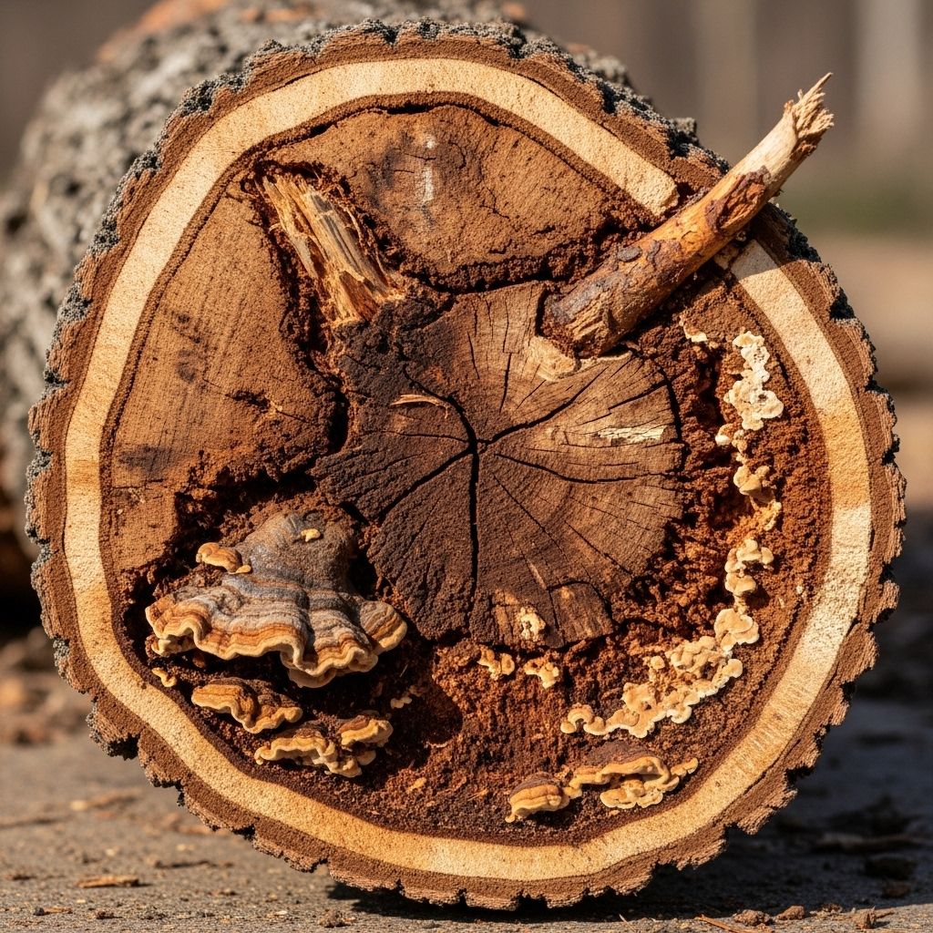 Learn how to identify, manage, and prevent root and butt rot in trees to protect your landscape and promote healthy growth.