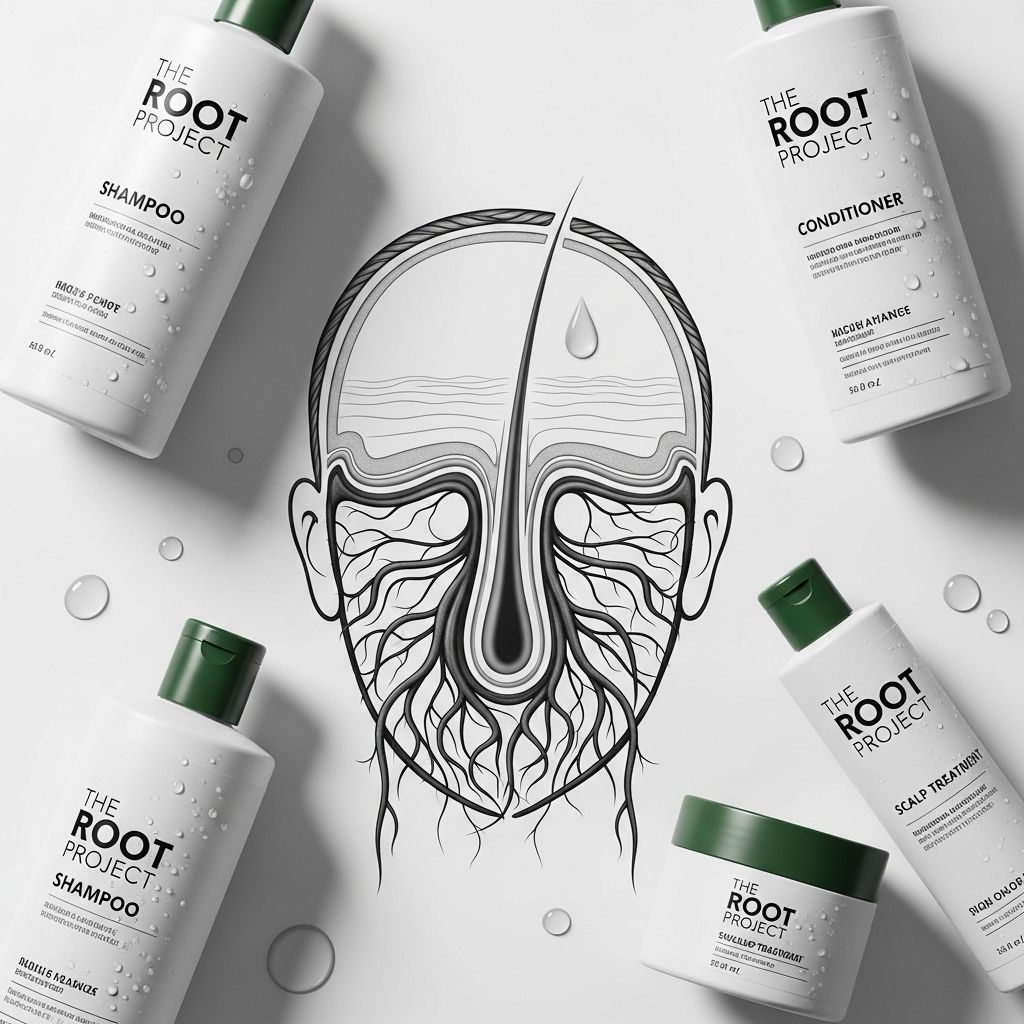 Discover The Root Project’s three-step, scalp-first haircare system designed for healthy, effortless hair with minimal fuss.