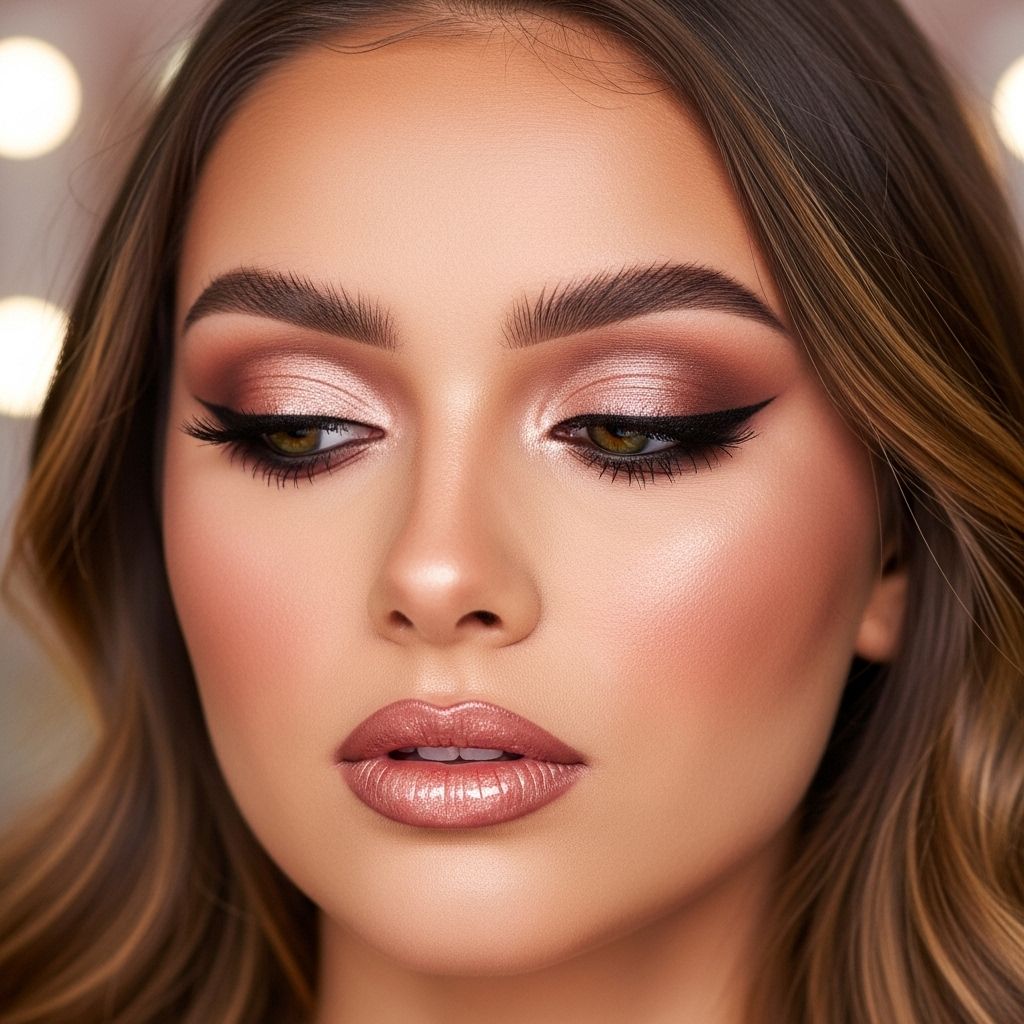 Master the trending rose gold makeup look—complete guide for eyes, face, and lips, plus expert tips for any skin tone.