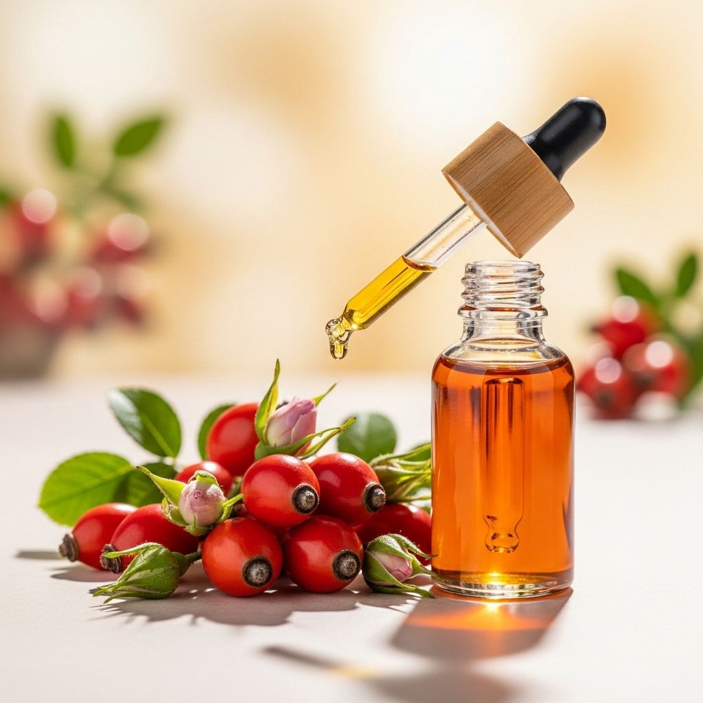 Unlock the powerful skin benefits of rosehip oil—from hydration and anti-aging to calming acne and evening skin tone.