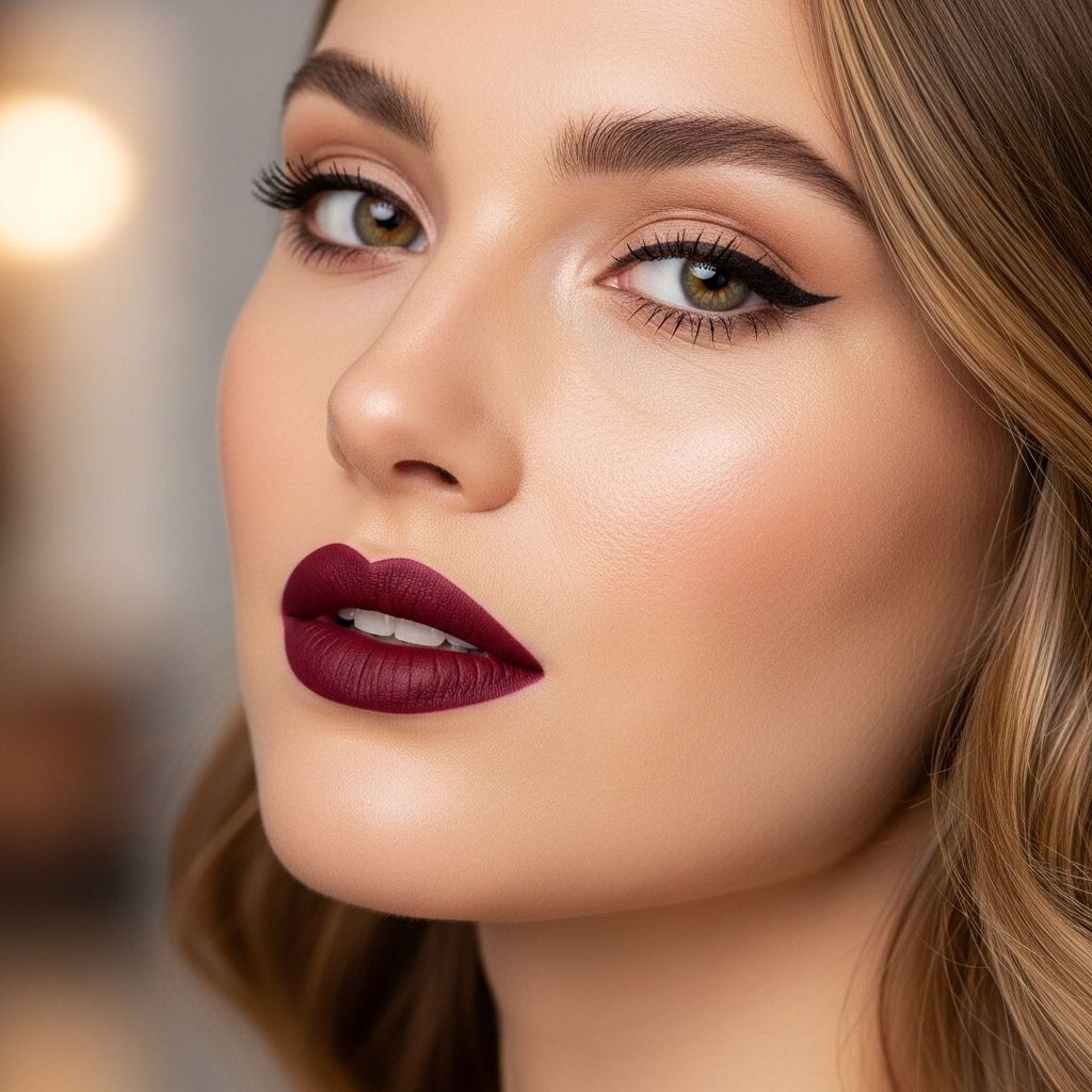 Discover the essential rules for mastering the bold, alluring burgundy lip—your step-by-step guide to statement-worthy confidence.