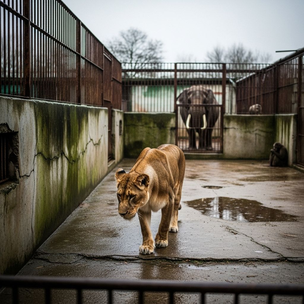 A revealing look at the world’s saddest zoos, the animals who suffer there, and the urgent need for ethical wildlife care.