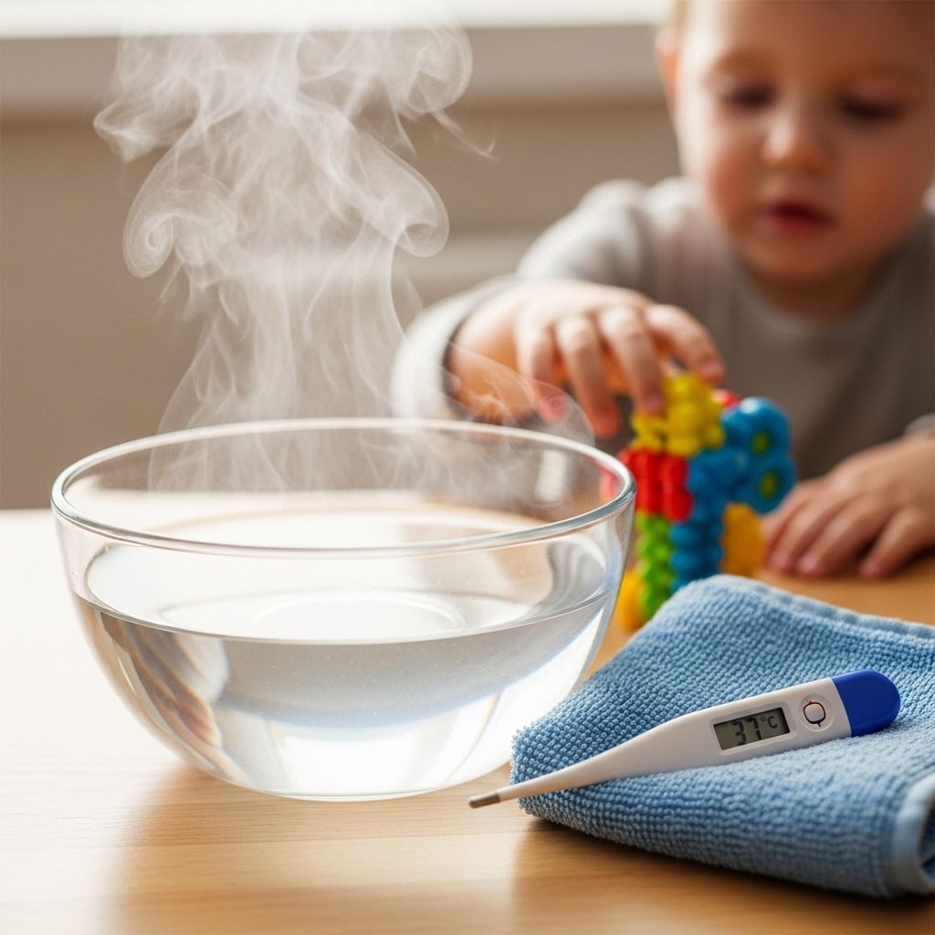 Safely Using Steam Inhalation for Toddler Colds: Myths, Risks, and Safer Alternatives Gentle, burn-free home remedies ease little ones' congestion so cuddles stay comforting.