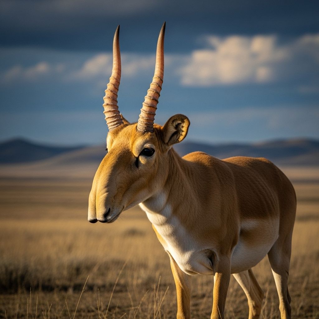 Saiga Antelope: The Unusual Antelope on the Brink of Survival Discover the incredible saiga antelope—its unique appearance, fascinating behavior, and why saving it matters for ecosystems and humanity.