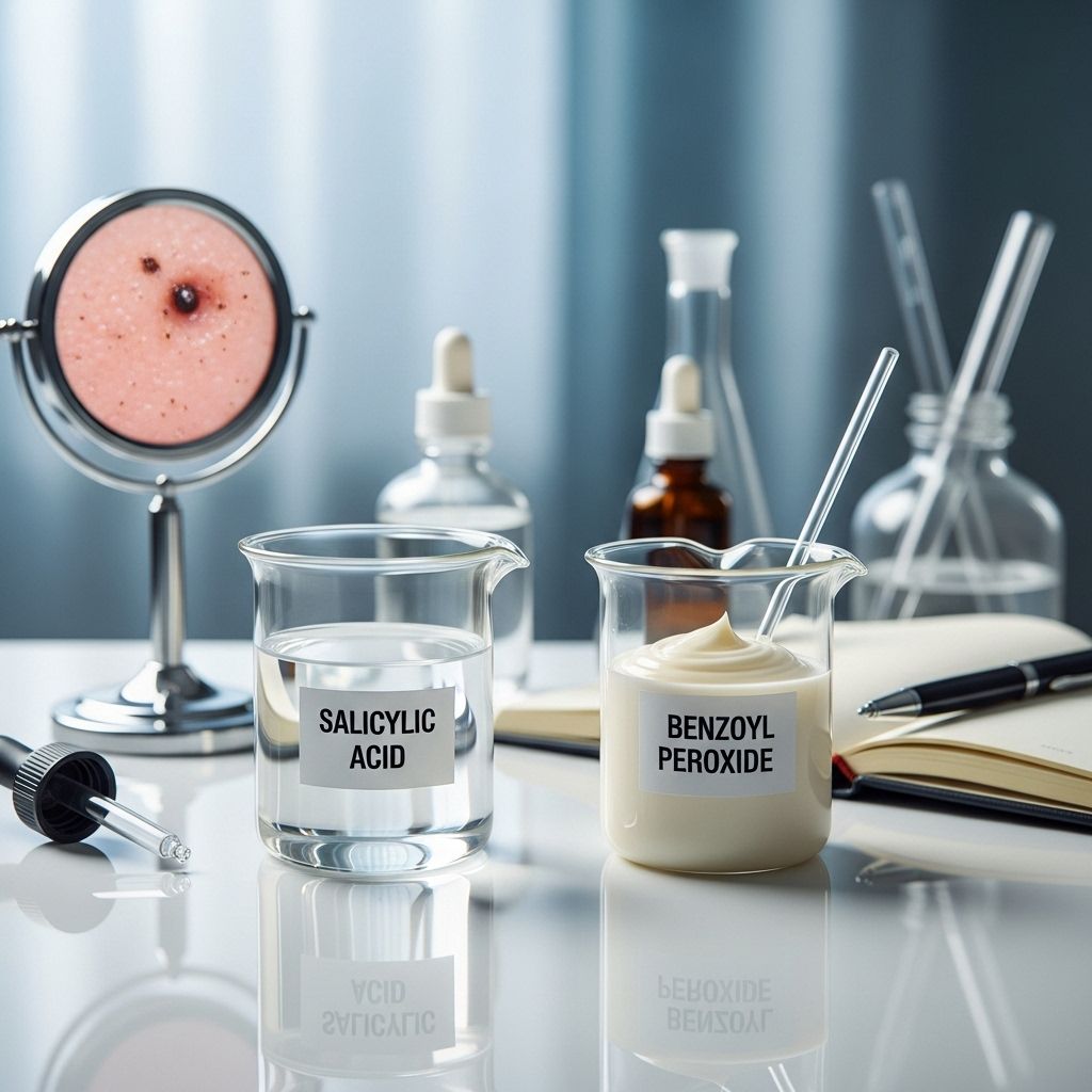 Salicylic Acid vs Benzoyl Peroxide for Comedones: Efficacy, Differences, and How to Choose the Right Acne Treatment Balance exfoliation and antibacterial action for clearer, smoother skin every day.