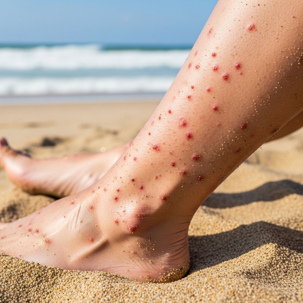 Keep irritating red marks at bay when enjoying the coast with easy protective measures.