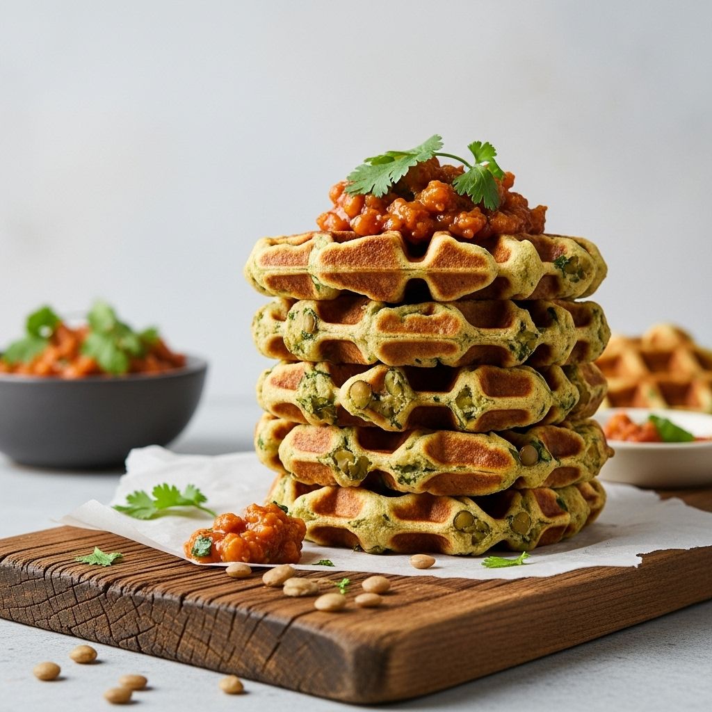 Discover how lentils reinvent the humble waffle with wholesome flavor, plant-based protein, and inspired savory toppings.