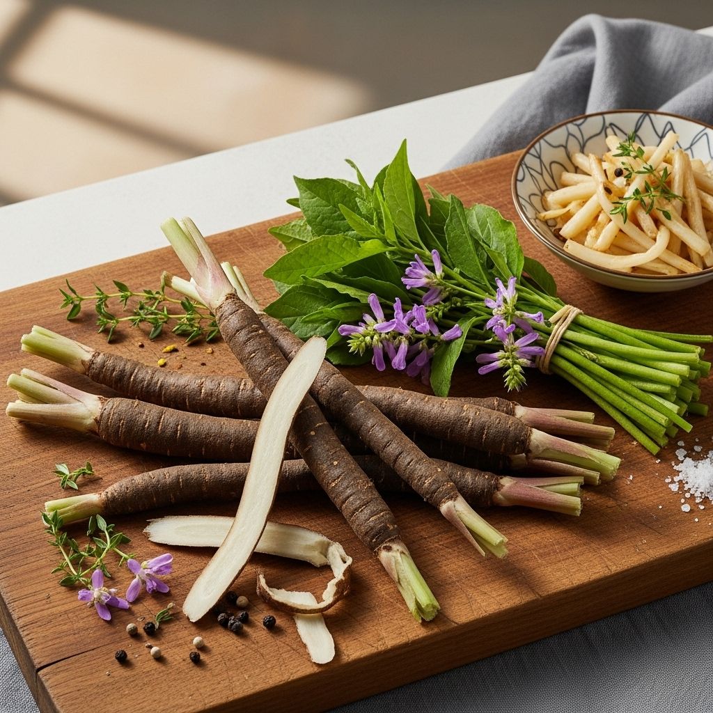 This humble root delivers savory oyster-like notes while boosting digestion and vitality.