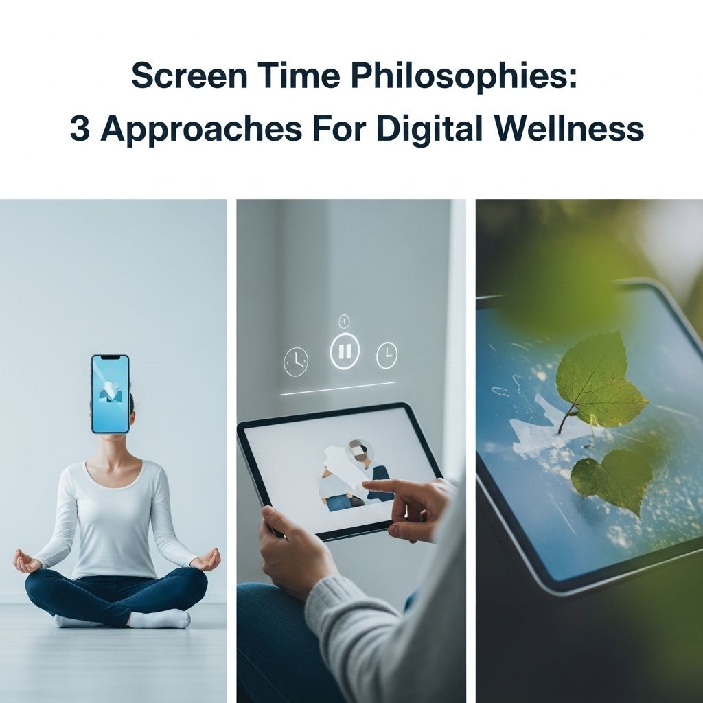 Healthy habits start with mindful device use and personalized rules for better balance.