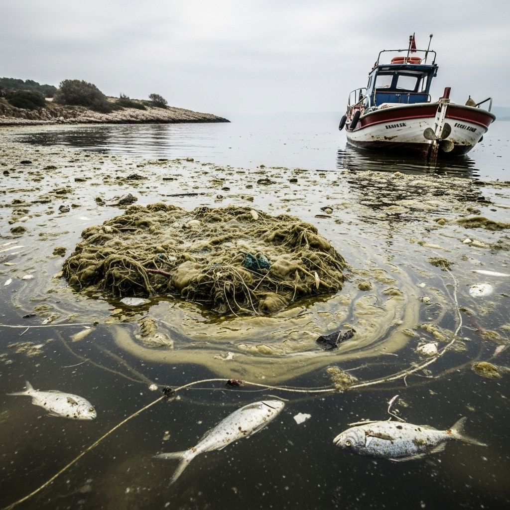 A closer look at the environmental crisis of ‘sea snot’ in Turkey’s Marmara Sea, its origins, threats, and evolving human impact.