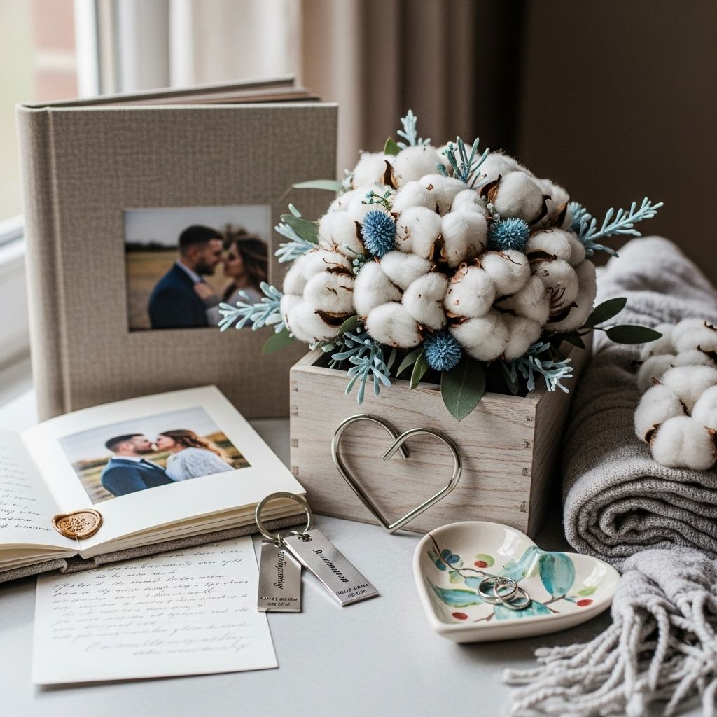 Discover meaningful and unique second anniversary gifts inspired by tradition, sentiment, and modern style for your partner.