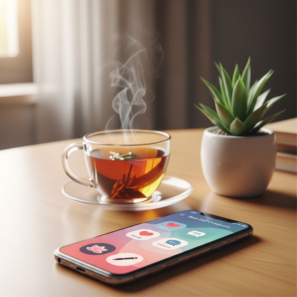 Nurture inner kindness with intuitive tools for mindful moments in your daily routine.