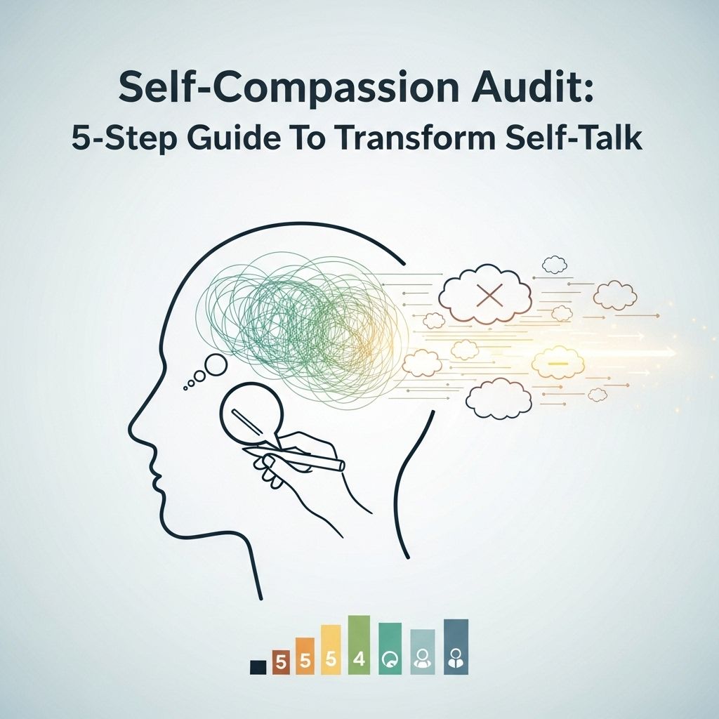 Auditing Inner Dialogue: A Comprehensive Protocol for Cultivating Self-Compassion in Everyday Life Learn how subtle changes in your inner voice can boost resilience and wellbeing.