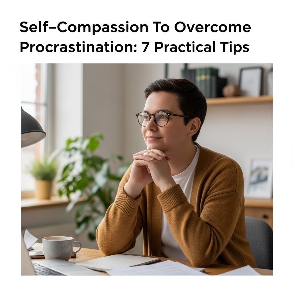 The Power of Self-Compassion: Overcoming Procrastination Through Kindness and Acceptance Embracing kindness transforms stalled intentions into steady action and growth.