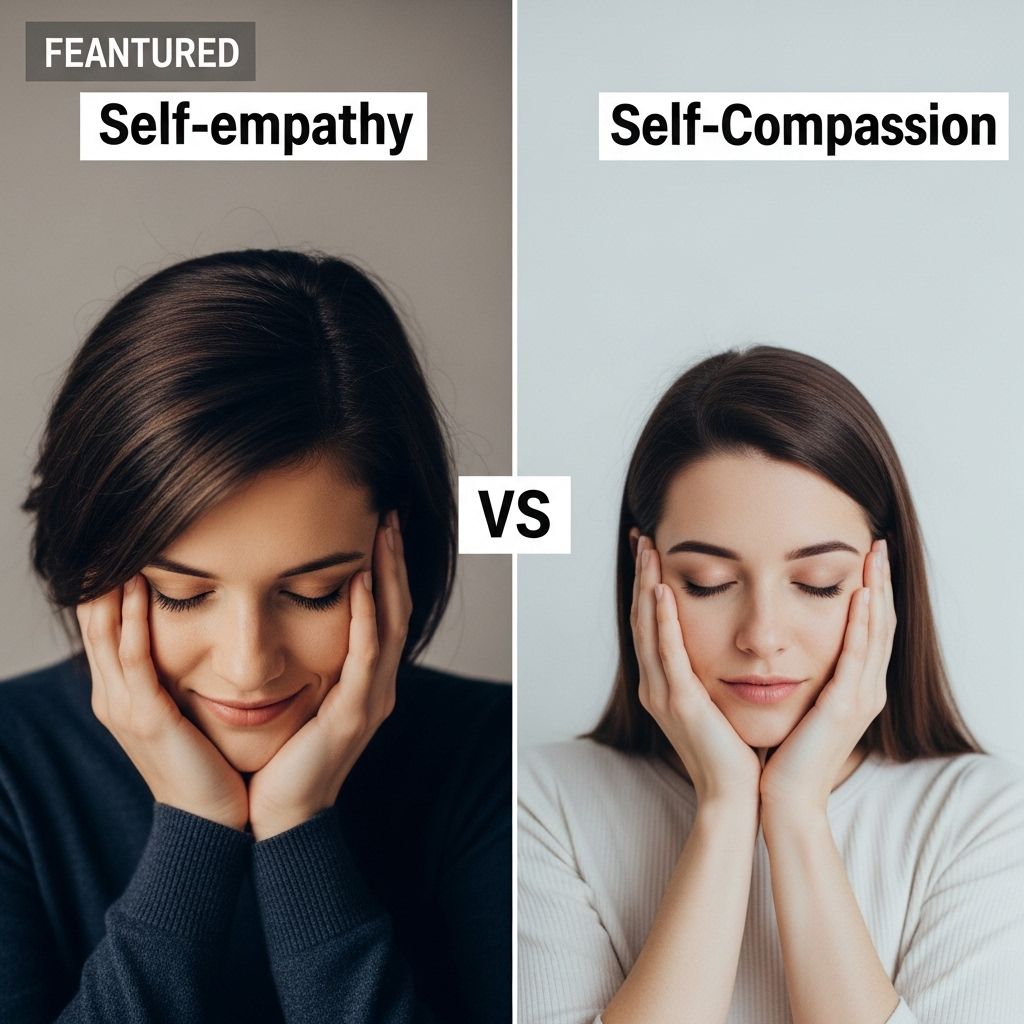 Self-Empathy vs. Self-Compassion: The Key to Inner Healing and Growth Harness inner understanding and kindness to transform self-awareness into lasting growth.