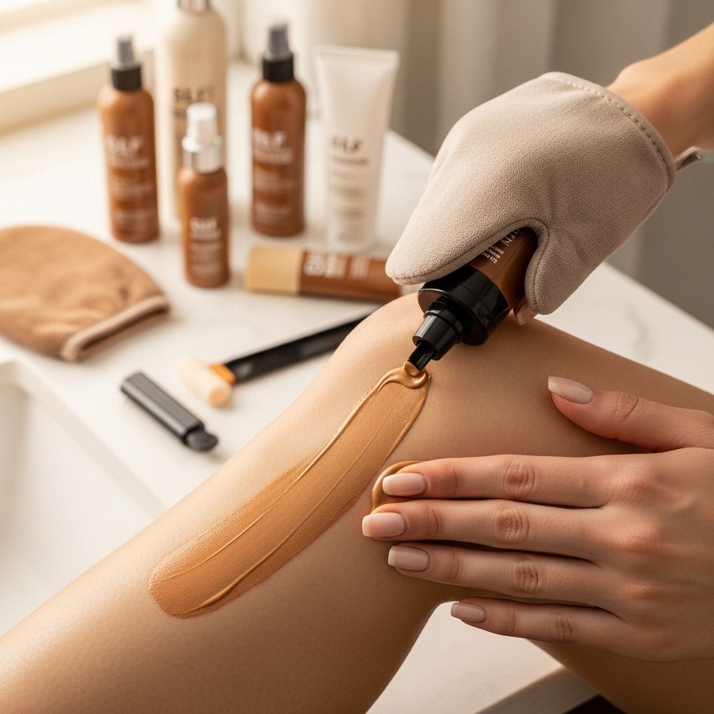 Master the perfect fake tan with expert pre-tan prep, application secrets, and troubleshooting tricks for every skin type and scenario.