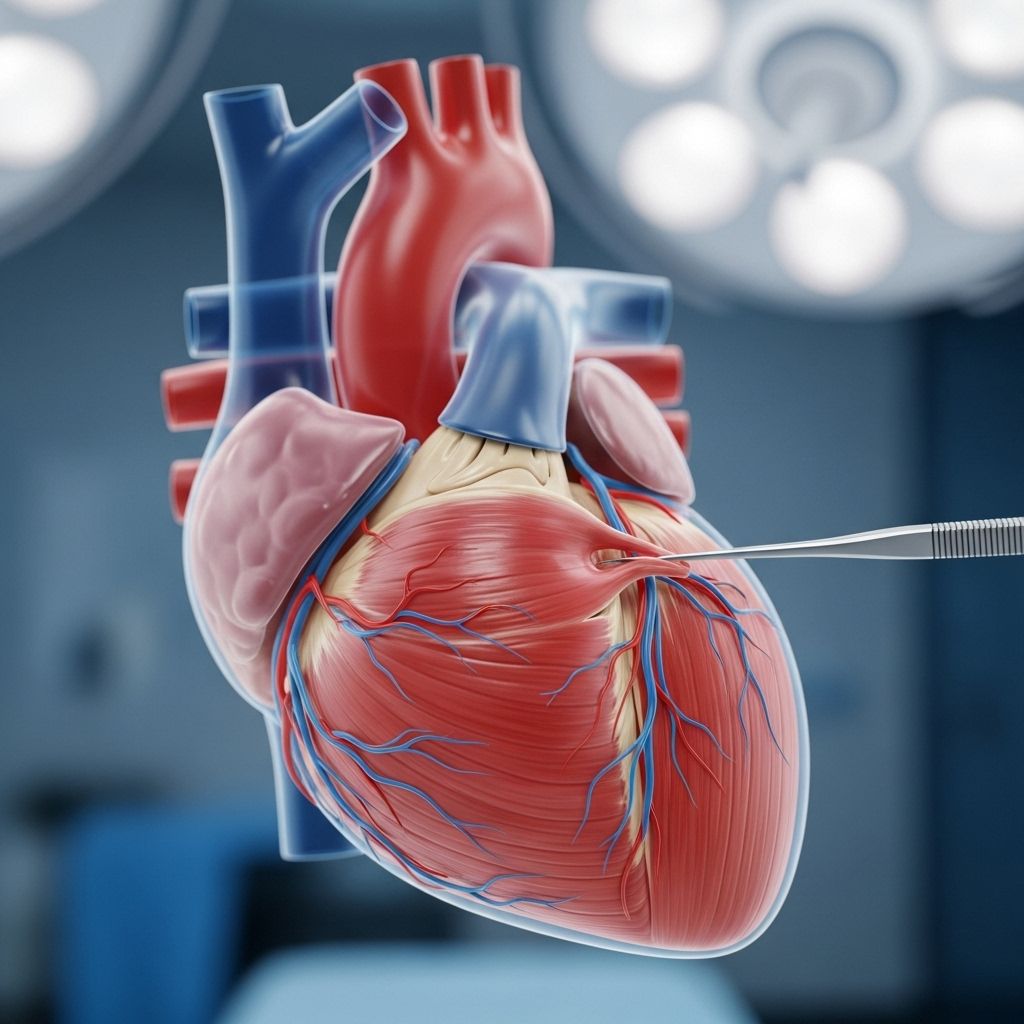 Septal Myectomy: Surgery, Recovery, Risks, and Alternatives for HCM Detailed guide on septal myectomy surgery for hypertrophic cardiomyopathy, covering procedure, recovery, risks, and treatment options.