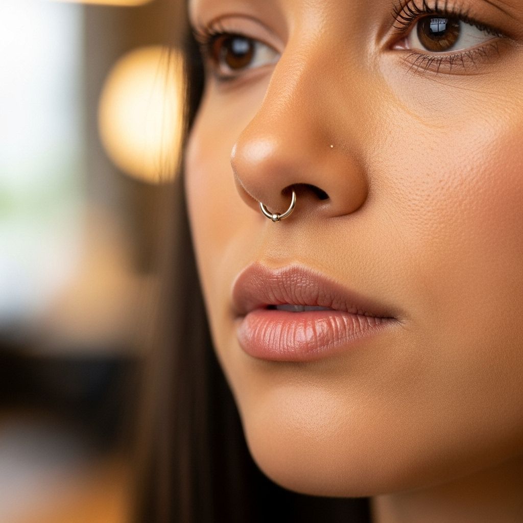 Curious about septum piercings? Here’s your expert guide on pain, healing, aftercare, and choosing the perfect jewelry for your new look.