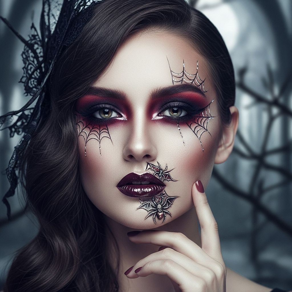Unleash your inner artist with these bewitching Halloween makeup looks that balance spooky with drop-dead gorgeous glam.