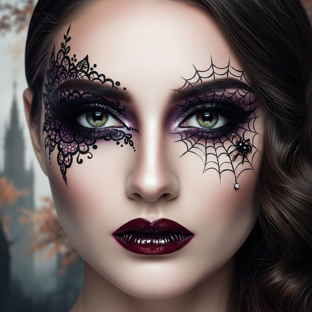 Unleash your inner artist with these bewitching Halloween makeup looks that balance spooky with drop-dead gorgeous glam.